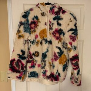 Cozy Anthropologie Rosemarie Hooded Sherpa Jacket